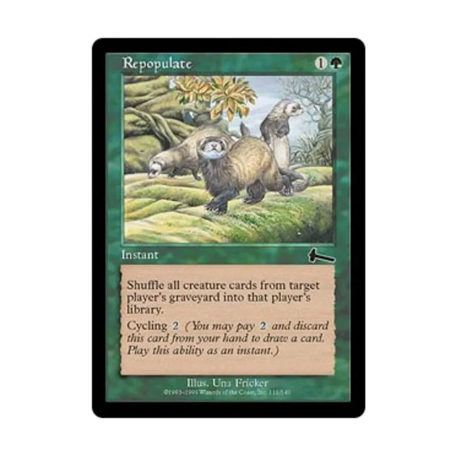 

CCG Восстановить население (С), MTG - Urza's Legacy