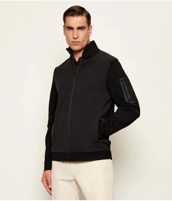 Свитер K_Momentum-X HY regular fit Boss Green, черный
