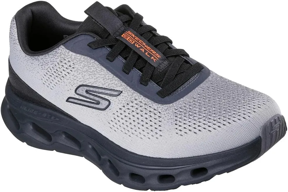 Мужские кроссовки Skechers Go Walk Glide Step 2.0 Vic, серый/черный