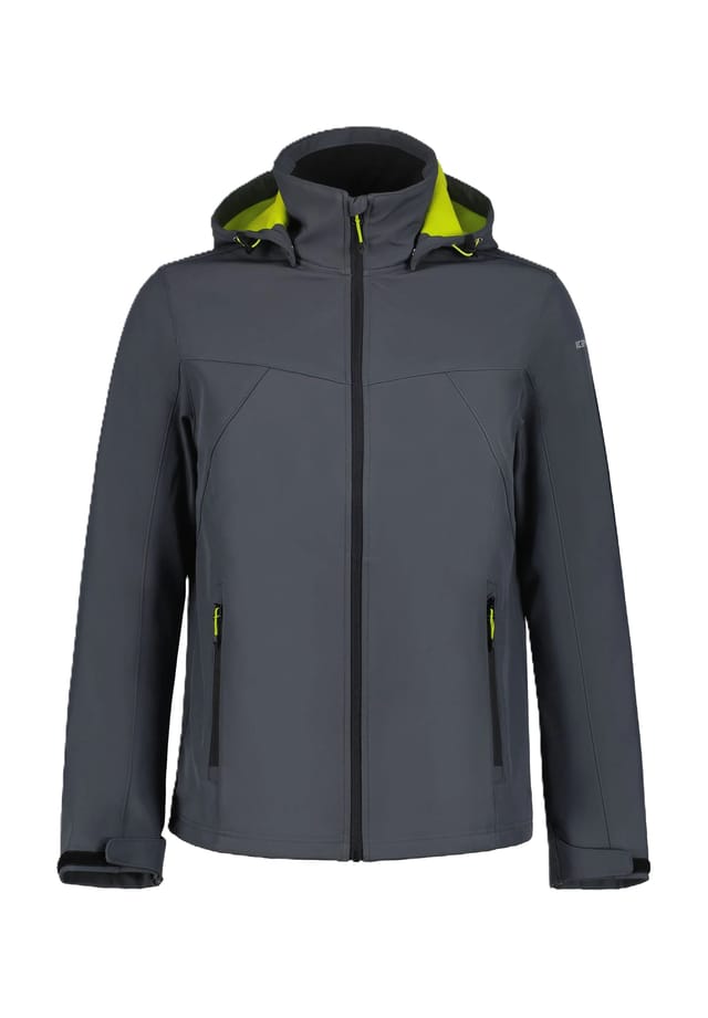 

Спортивная куртка Brimfield с регулируемым капюшоном Icepeak, серый
