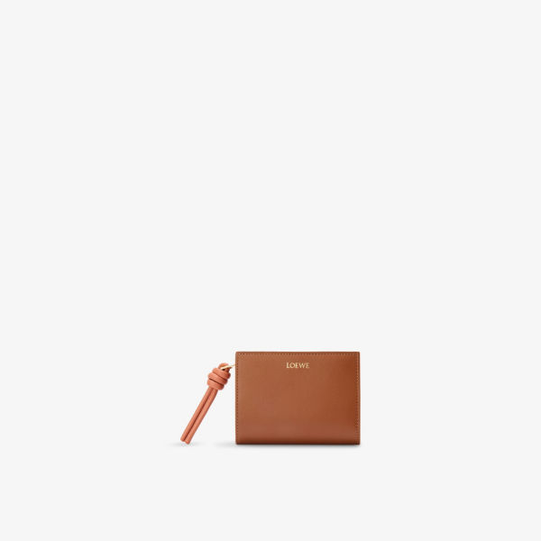 

Кошелек из кожи Knot compact Loewe, мультиколор