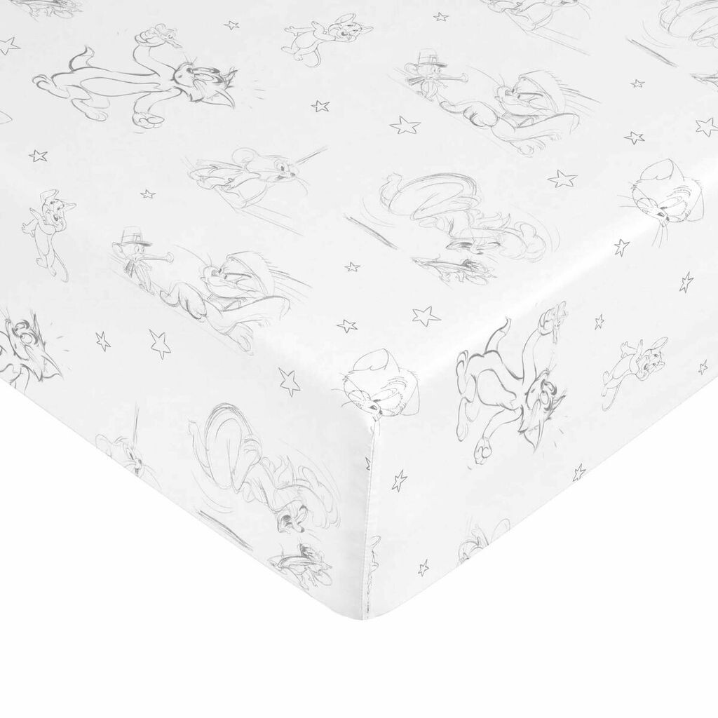 

Простынь на резинке Tom & Jerry 105 х 200 см.