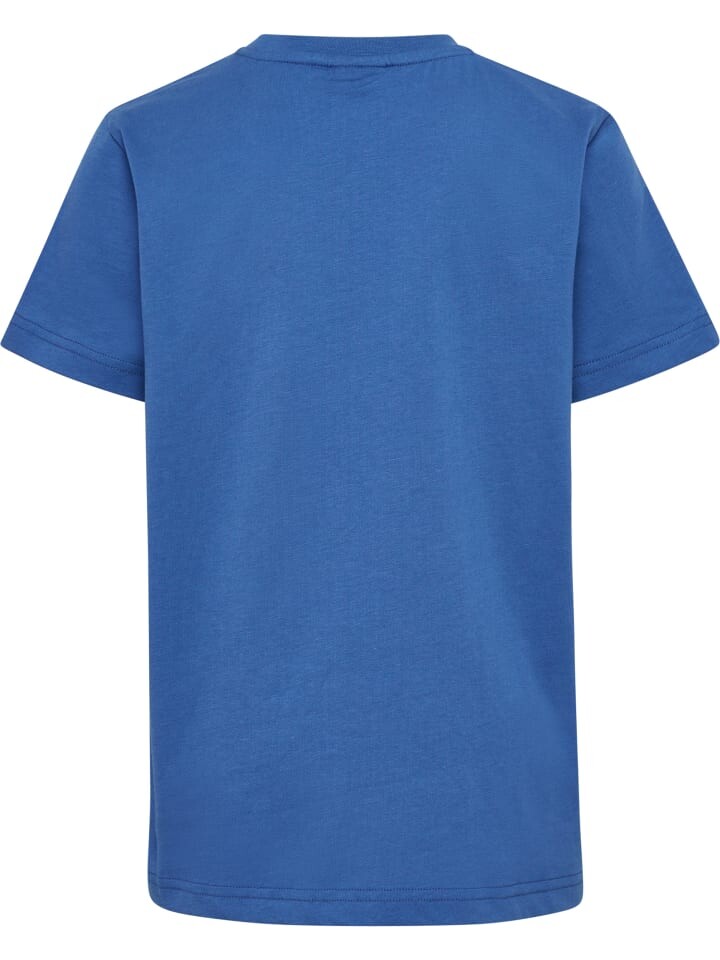 Футболка Hummel S/S Hmlprint Kinder, цвет bright cobalt — фото 2