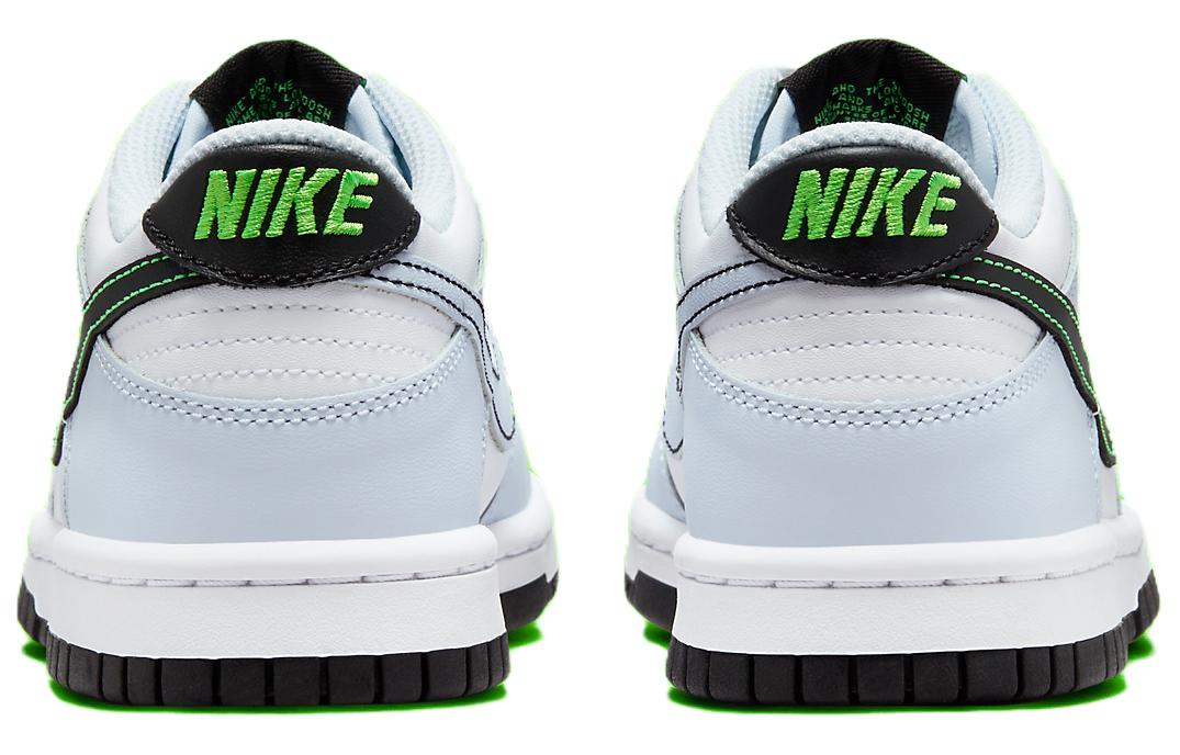 Dunk Low Grey Green Strike GS Nike, Бело-зелёный — фото 4