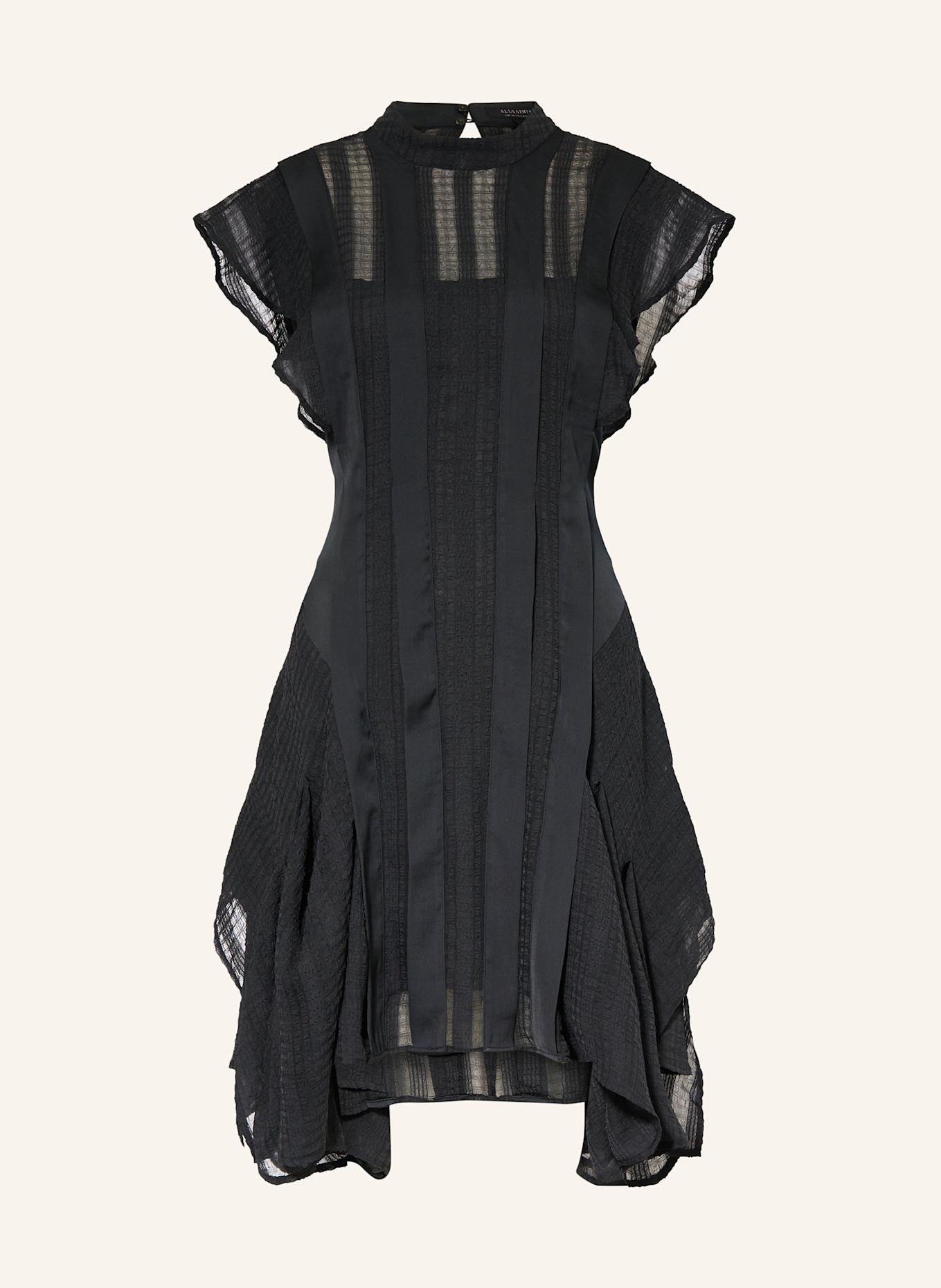

Платье с вырезом Allsaints, черный