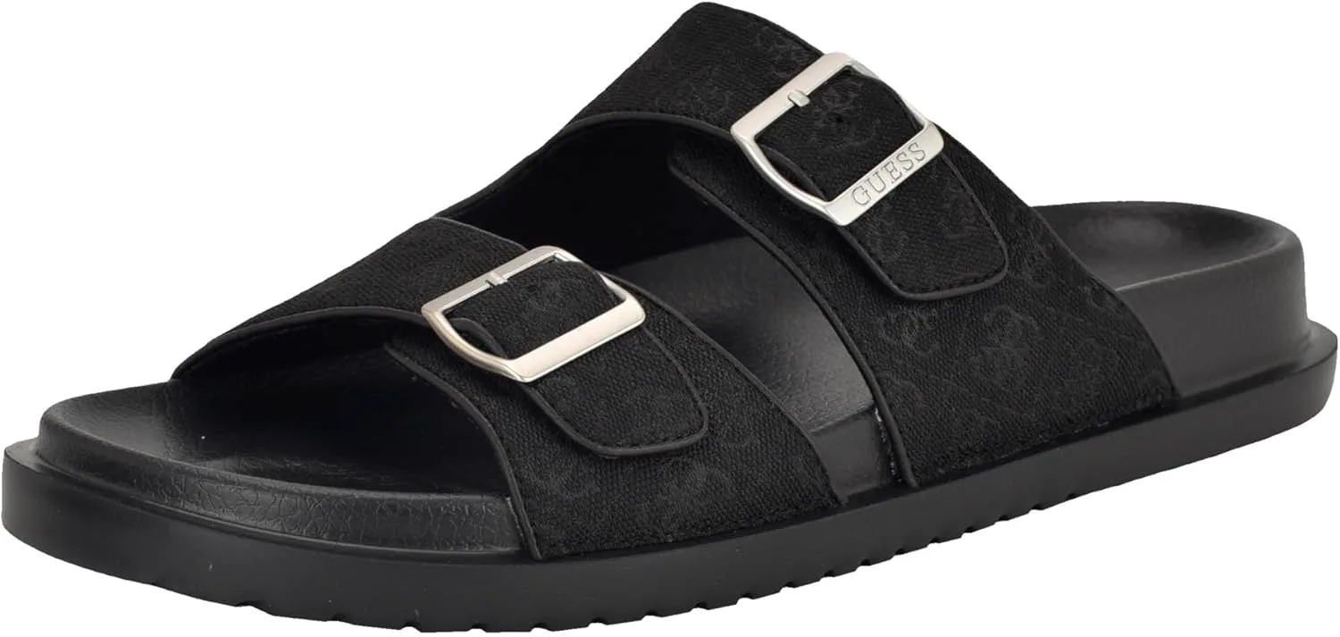 Шлепанцы GUESS mens Verone, черный