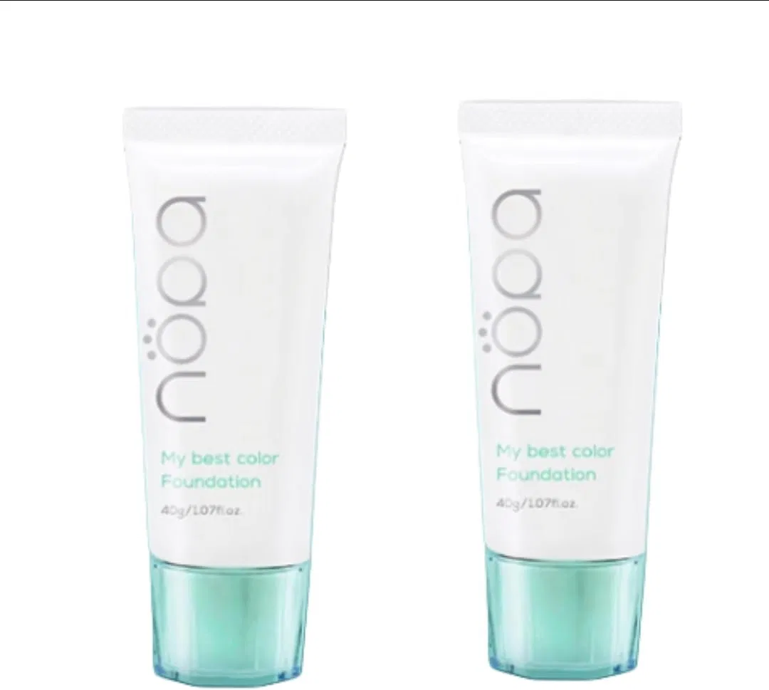 Тональный крем Nopa My Best Color Foundation, 2 шт. по 40 г, кремовый