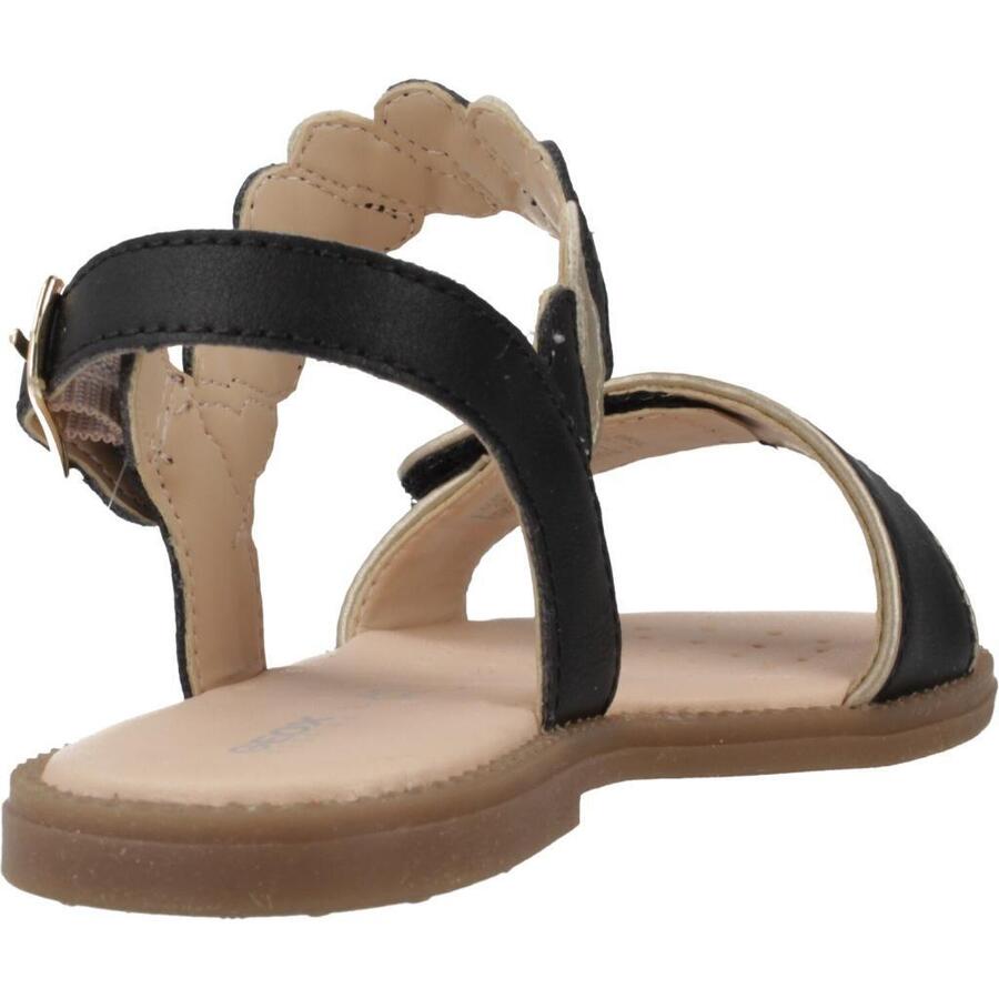 Сандалии Geox модель J Sandal Karly Girl цвет чёрный — фото 3