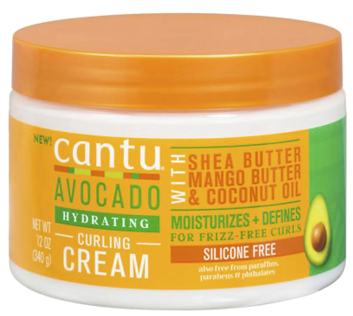 Набор для волос Cantu Avocado: шампунь, кондиционер, крем для локонов Cantu — фото 4