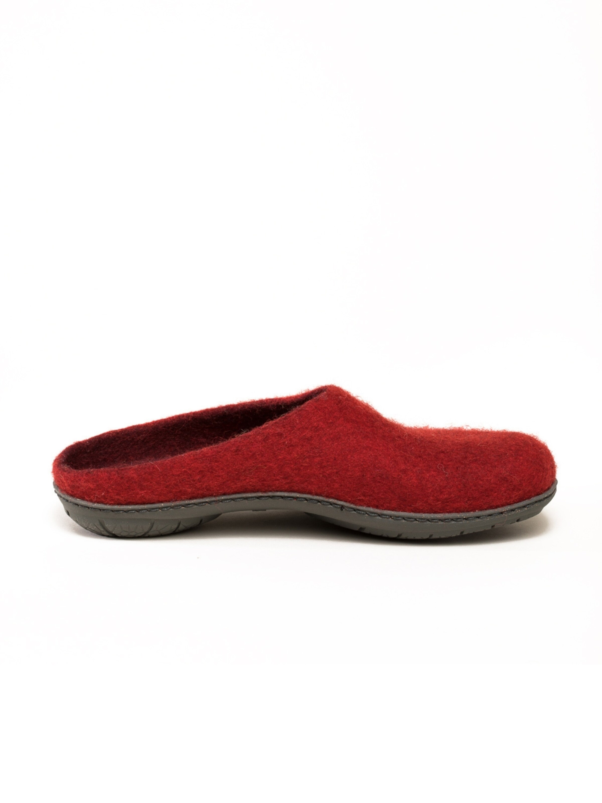 Тапочки 'Filzpantoffel Magicfelt 736' в цвете Ruby Red — фото 3