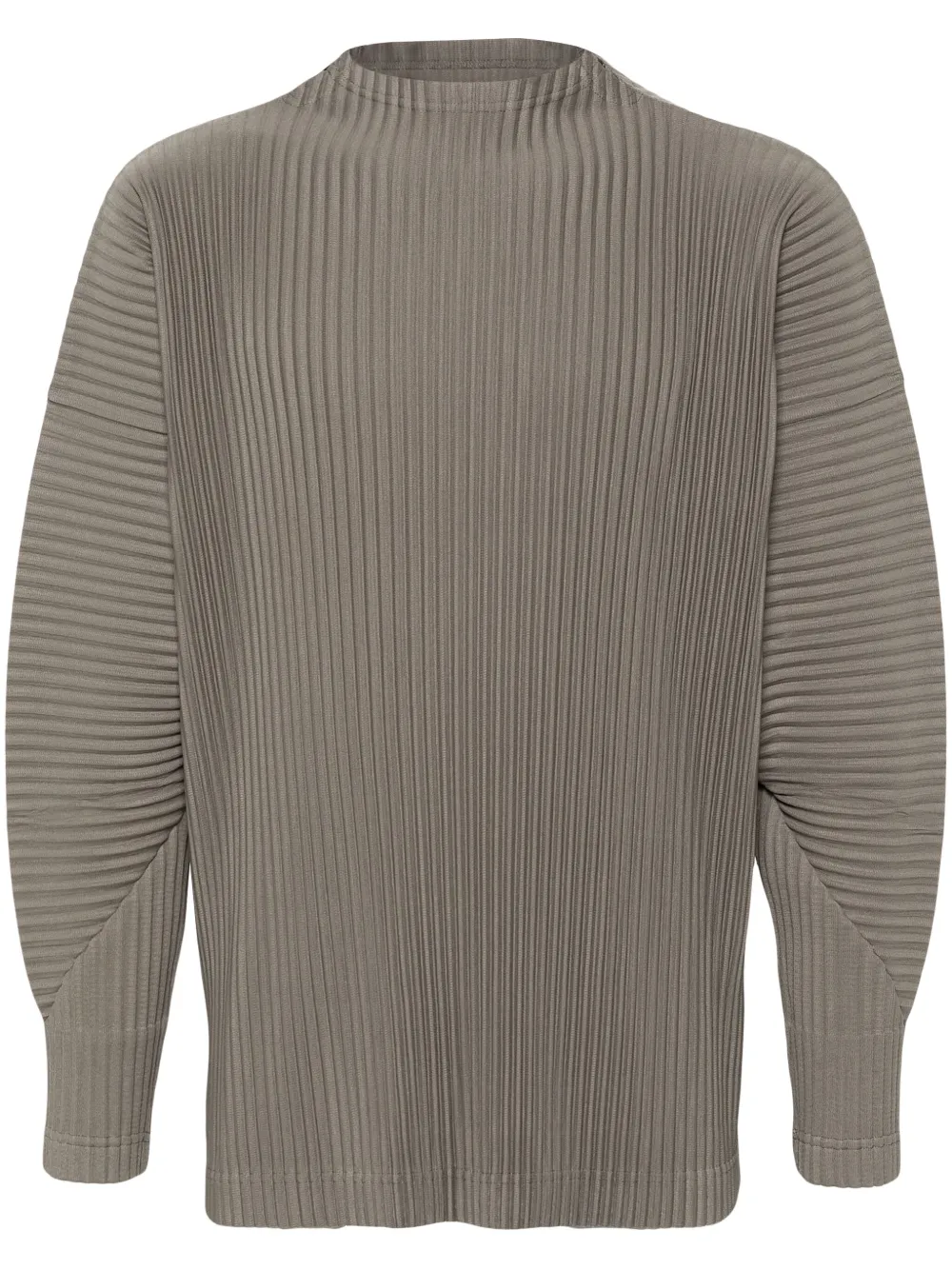 

Плиссированная толстовка с высоким воротником Homme Plissé Issey Miyake, зеленый
