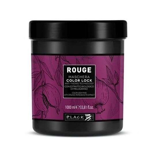 

Маска для волос, 1000мл Black, Rouge Color Lock –