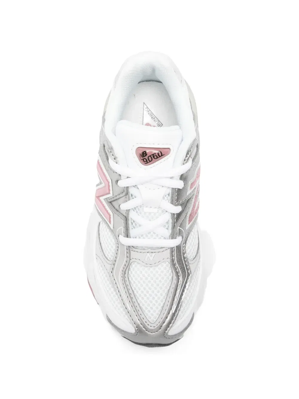 Кеды на шнуровке New Balance Kids, белый — фото 3