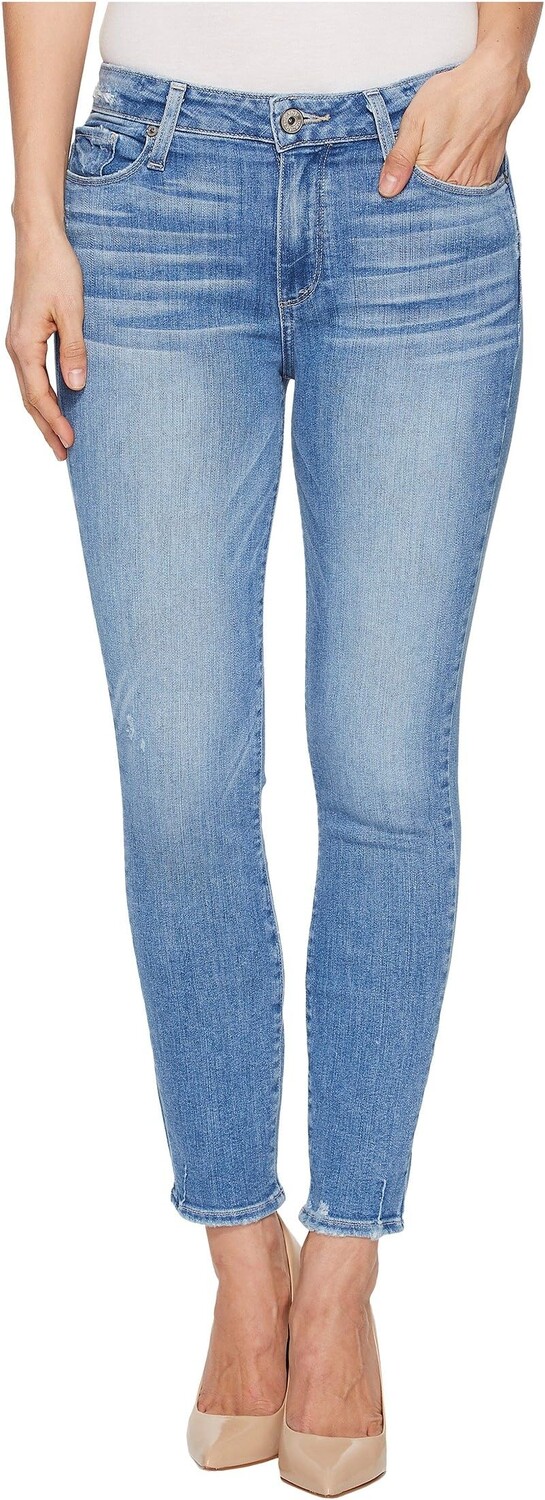 

Джинсы Hoxton Crop in Atterbury/Torn Hem Paige, цвет Atterbury/Torn Hem