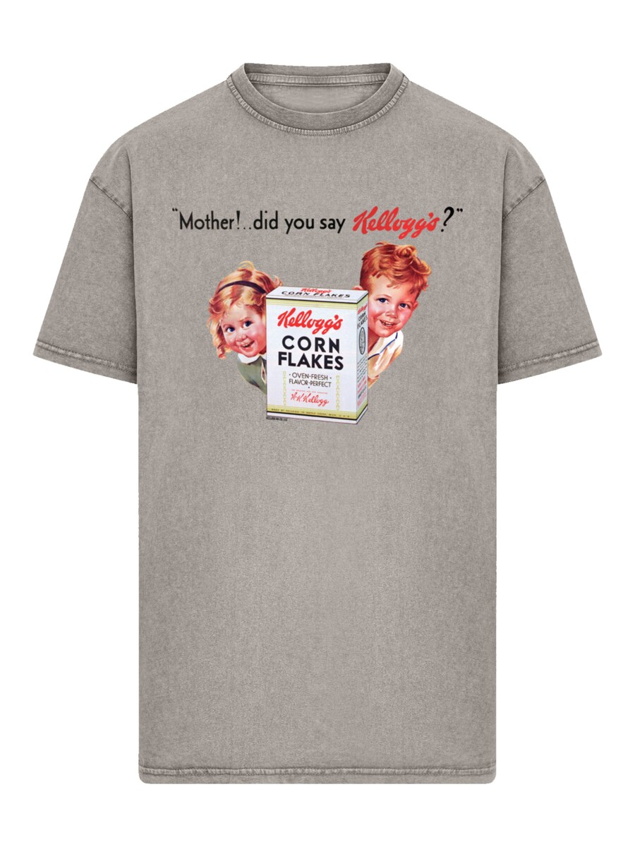 

Рубашка F4NT4STIC Kelloggs Corn Flakes Vintage Kids Advert, серый