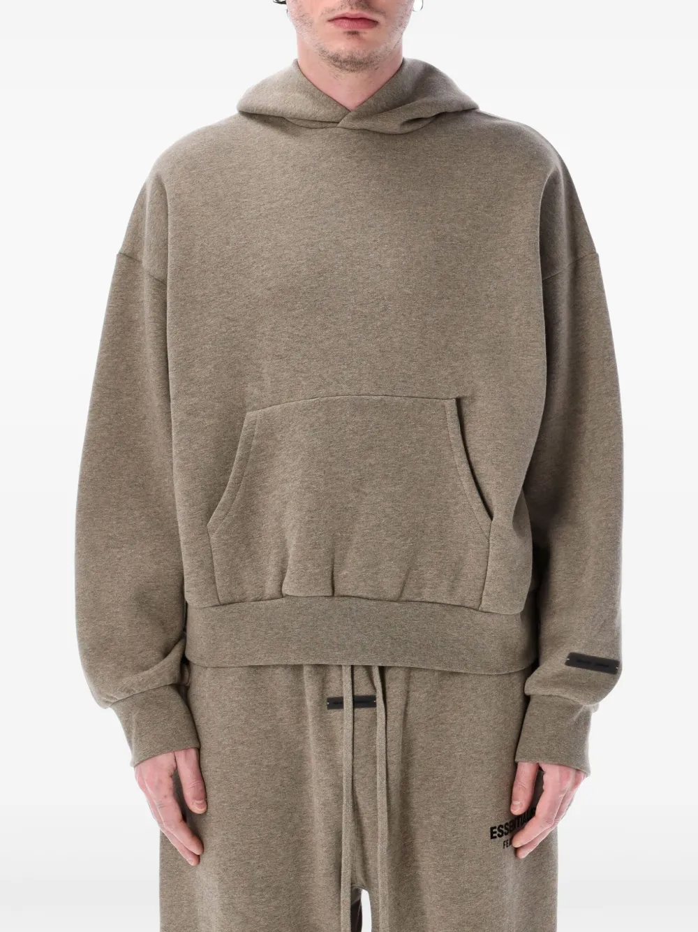 

Флисовое худи FEAR OF GOD ESSENTIALS, коричневый