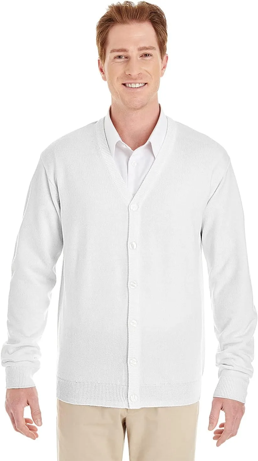 

Кардиган Harriton Pilbloc с V-образным вырезом и пуговицами