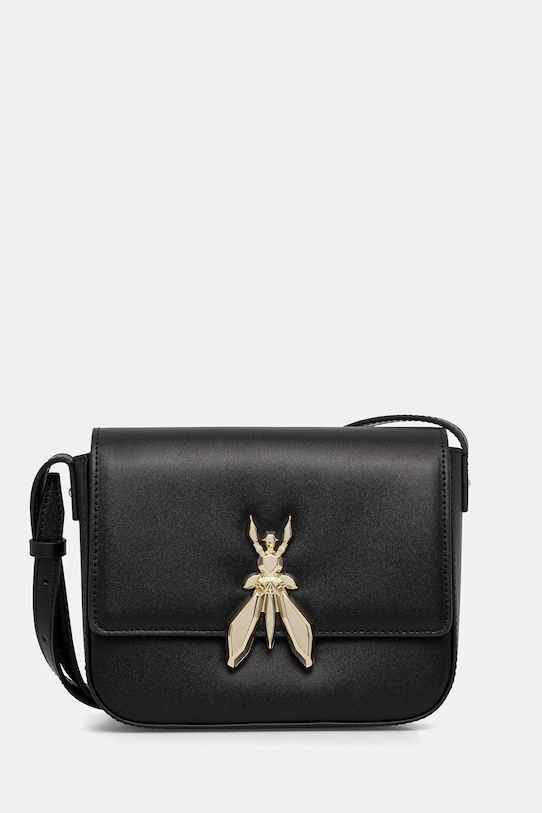 

Кожаная сумка Patrizia Pepe, черный