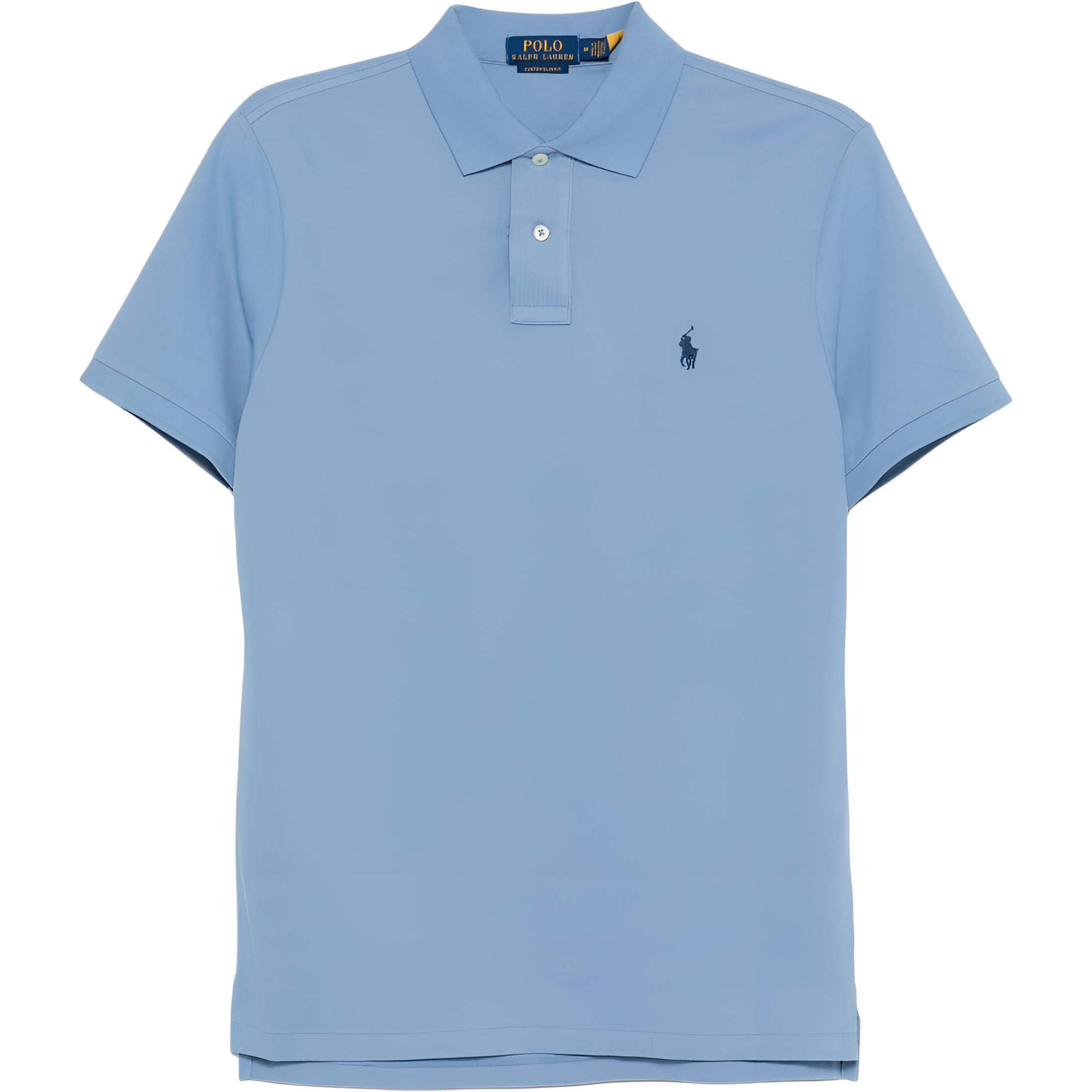 

Поло с вышитой лошадкой Polo Pony Polo Ralph Lauren, синий