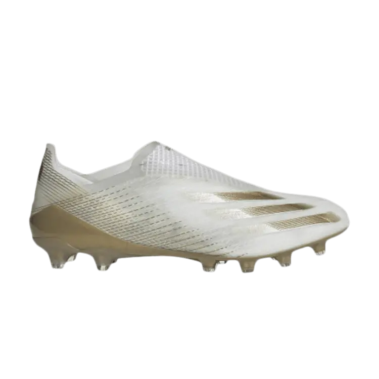 

Кроссовки X Ghosted+ AG 'White Metallic Gold Melange', белый