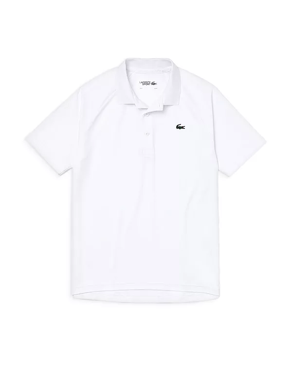 

Классическое поло для спортивных соревнований Lacoste, белый