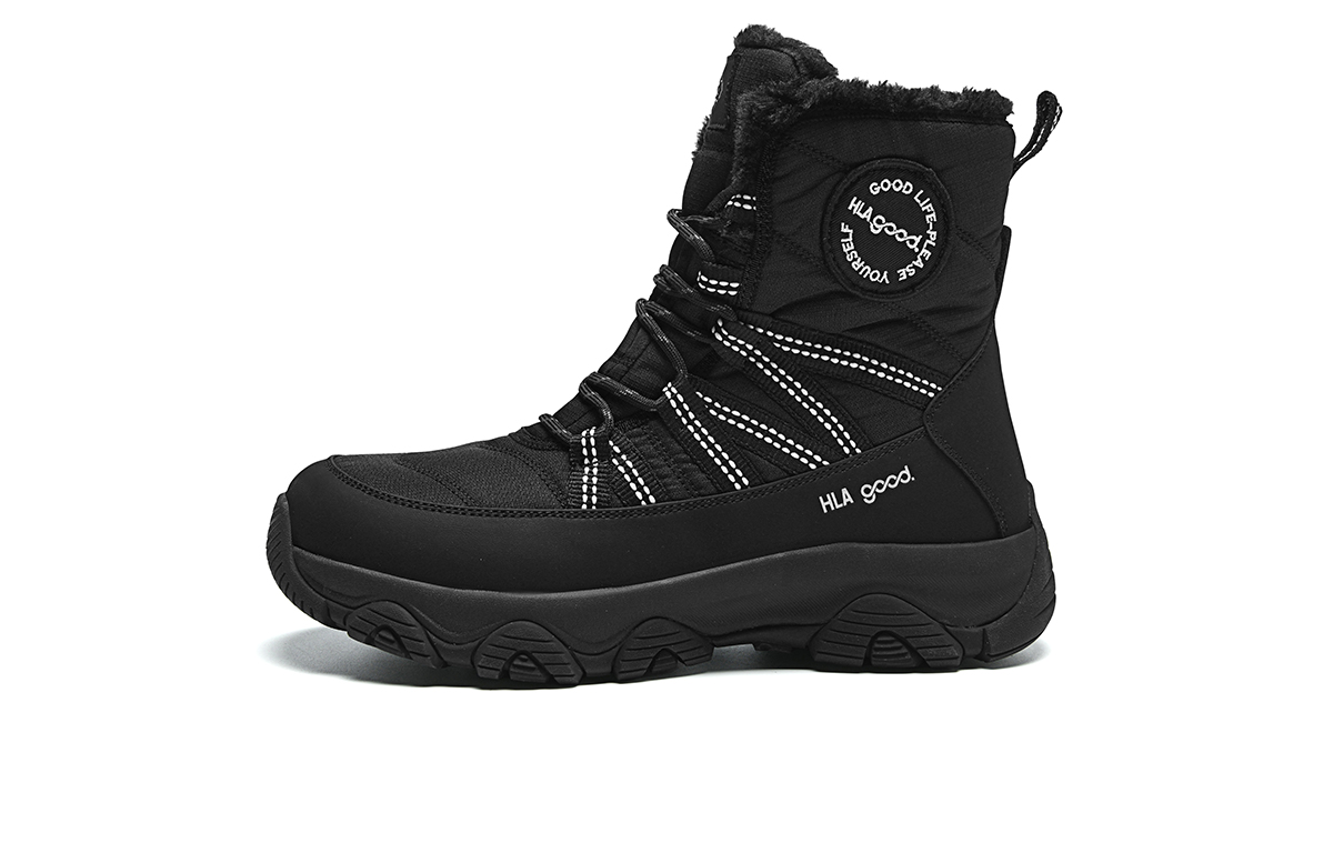 

HLA Зимние ботинки мужские, черные, бежевые