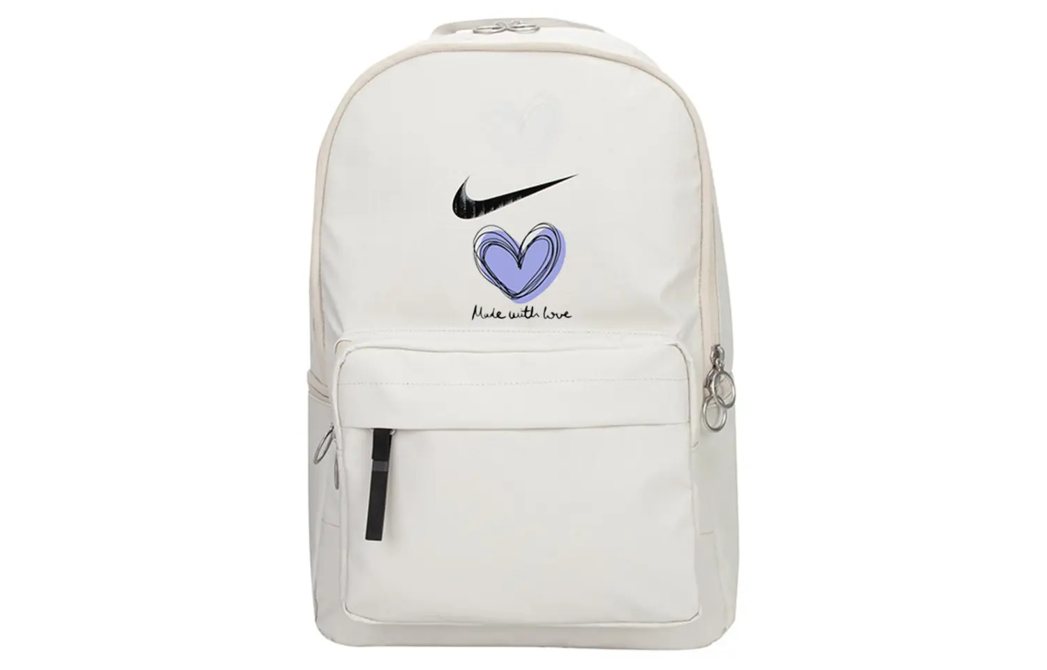 

Nike Тканевый рюкзак унисекс светло-бежевый и черный, Heart Halo