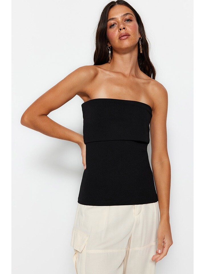 

Топ trendyol, черный