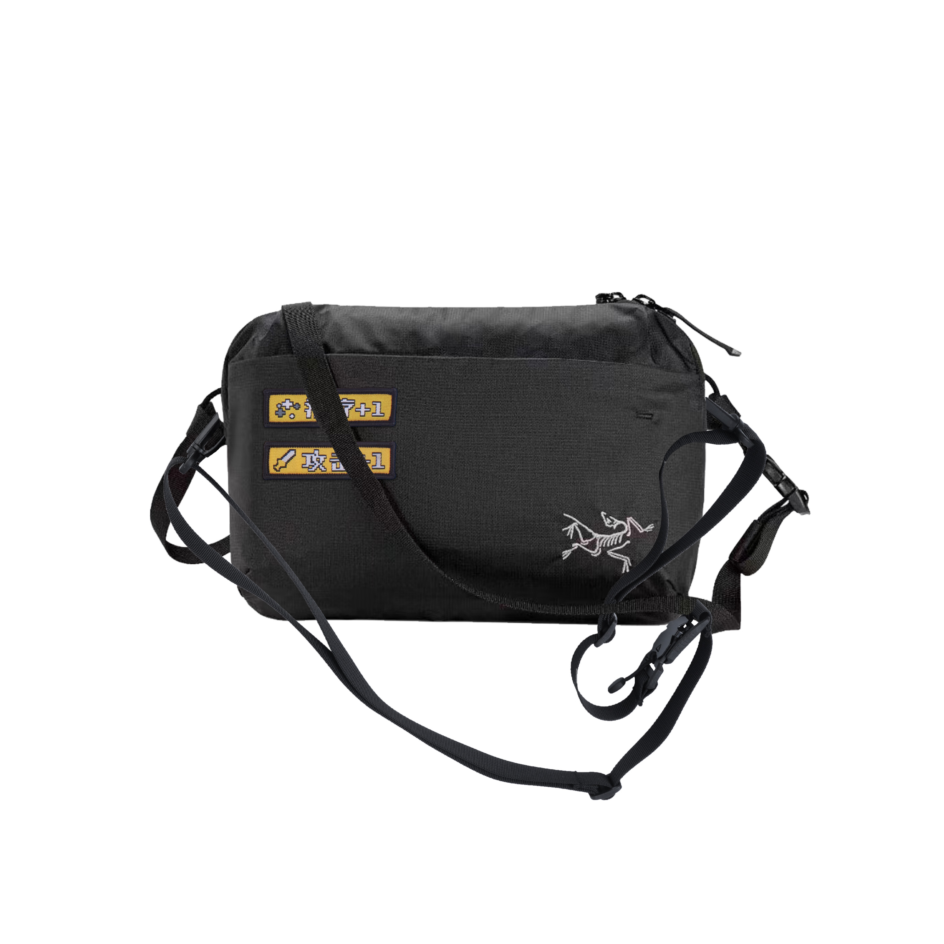

Arcteryx Полиамидная поясная сумка унисекс черная, Wind Gravel