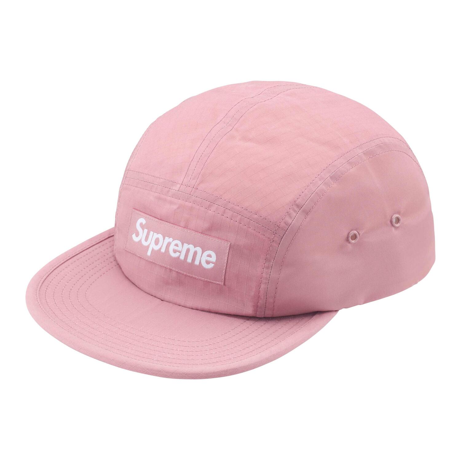 

Хлопковая бейсболка унисекс розовая Supreme