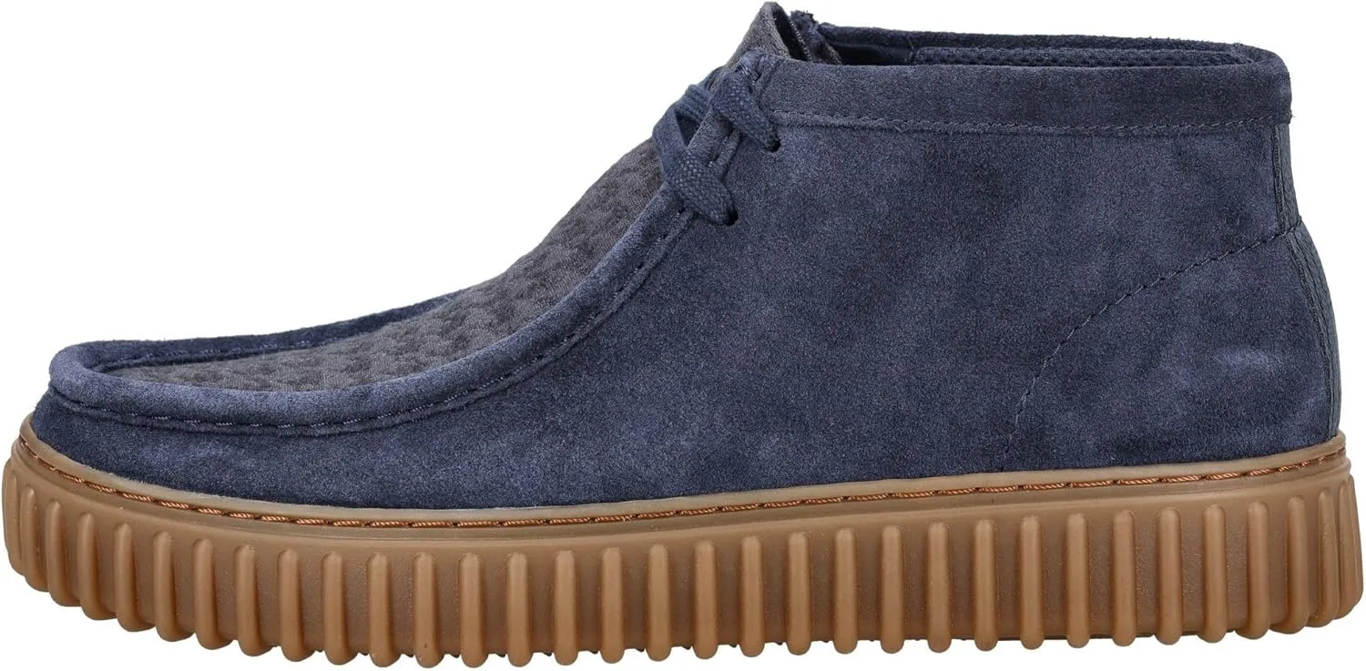 Мужские ботинки Clarks Torhill Hi, темно-синий — фото 2