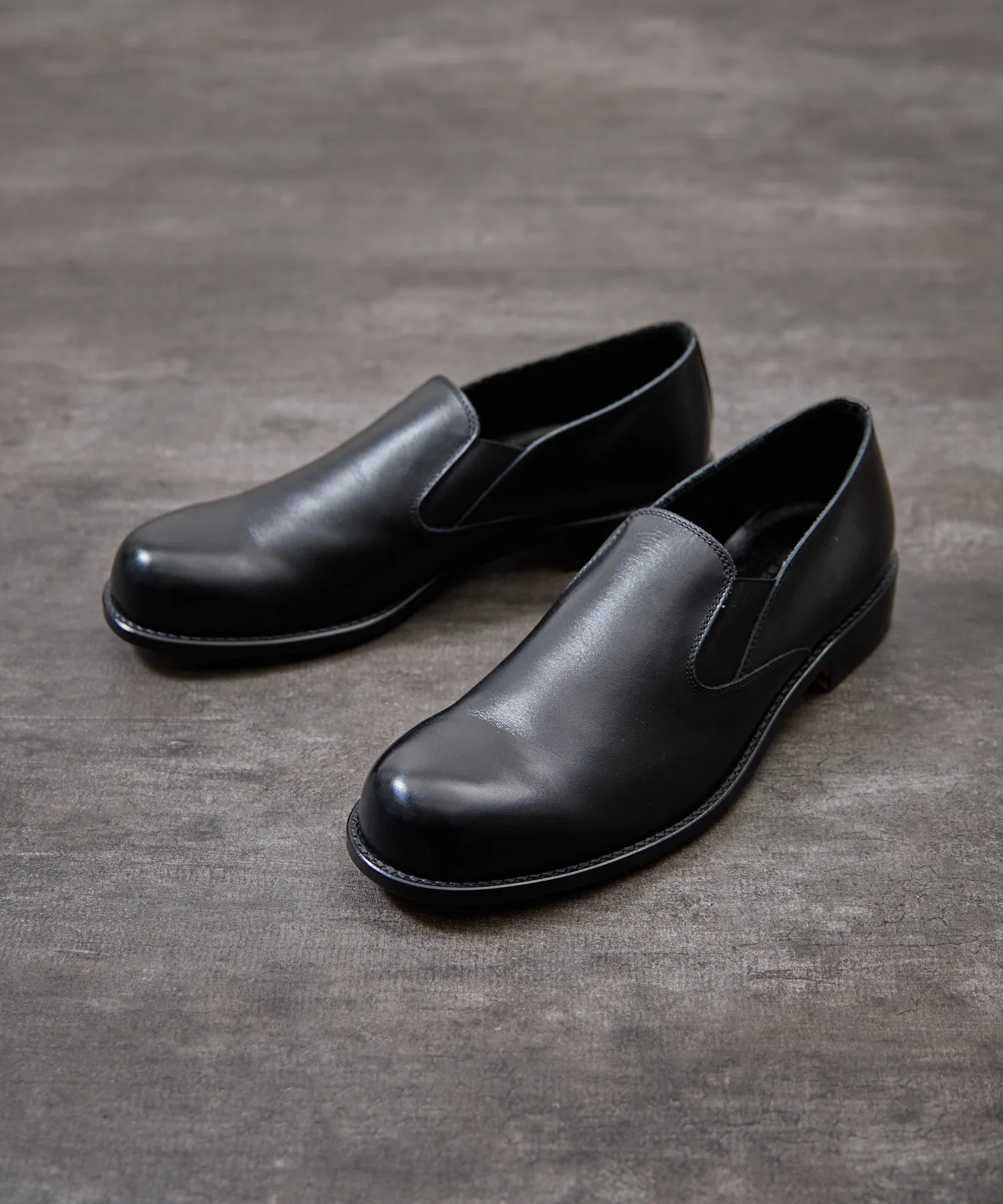 PADRONE / SIDE GORE SHOES [VITO] Кожаные туфли Side Gore, Сделано в Японии / PU8054-2201 — фото 2