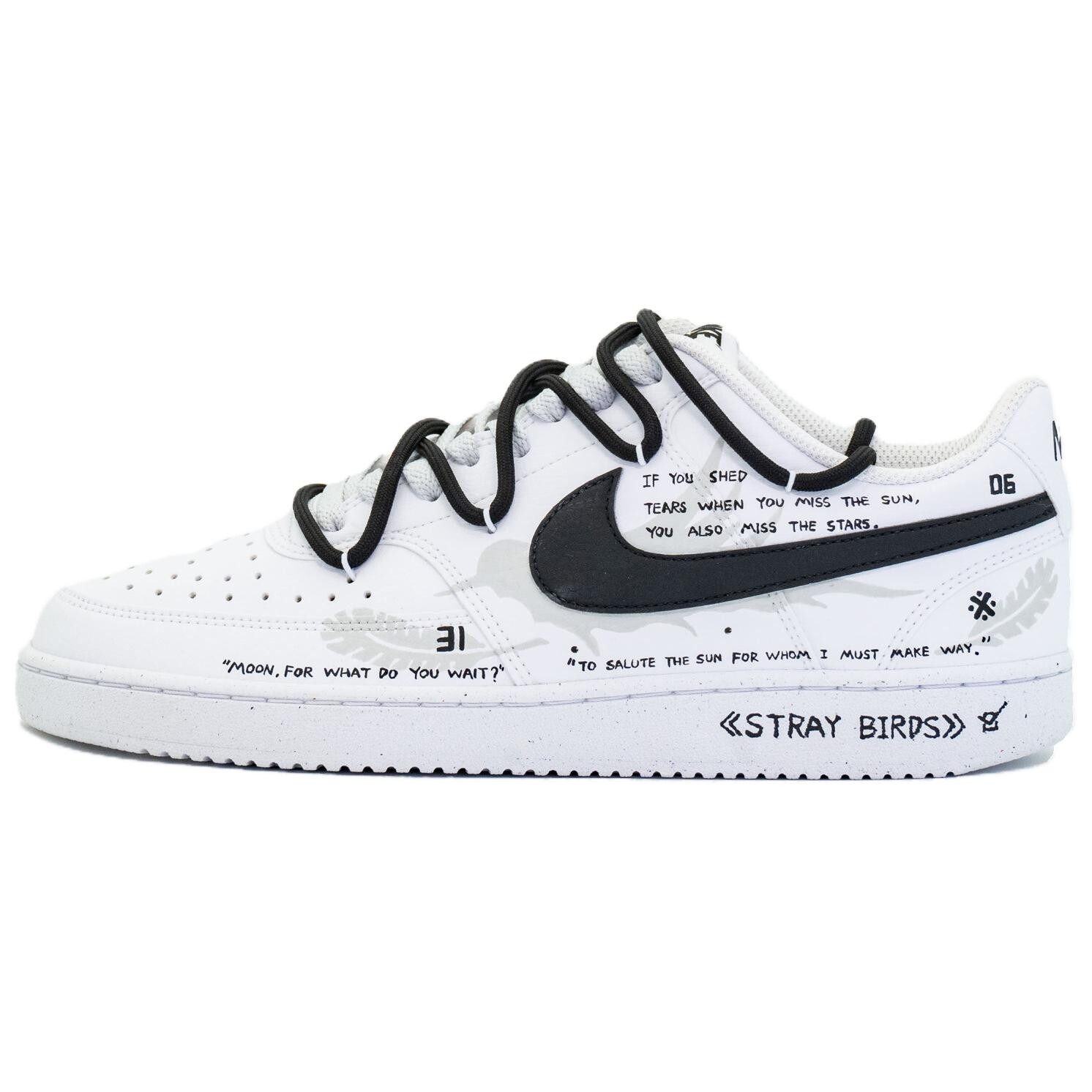 

Кроссовки для скейтбординга Nike Court Vision 1 унисекс, White