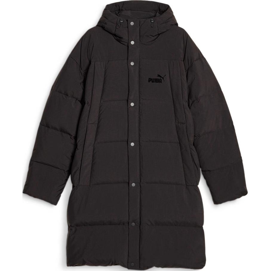 

PUMA Длинное пуховик с капюшоном, Black