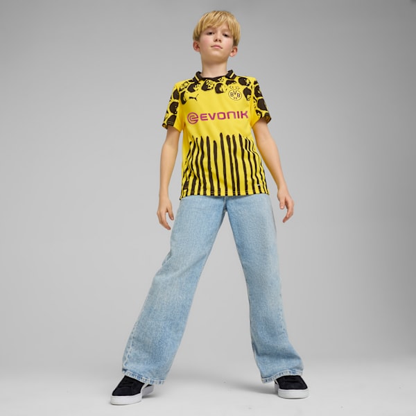 Футболка для больших детей Puma X Kidsuper Borussia Dortmund Replica, желтый — фото 2