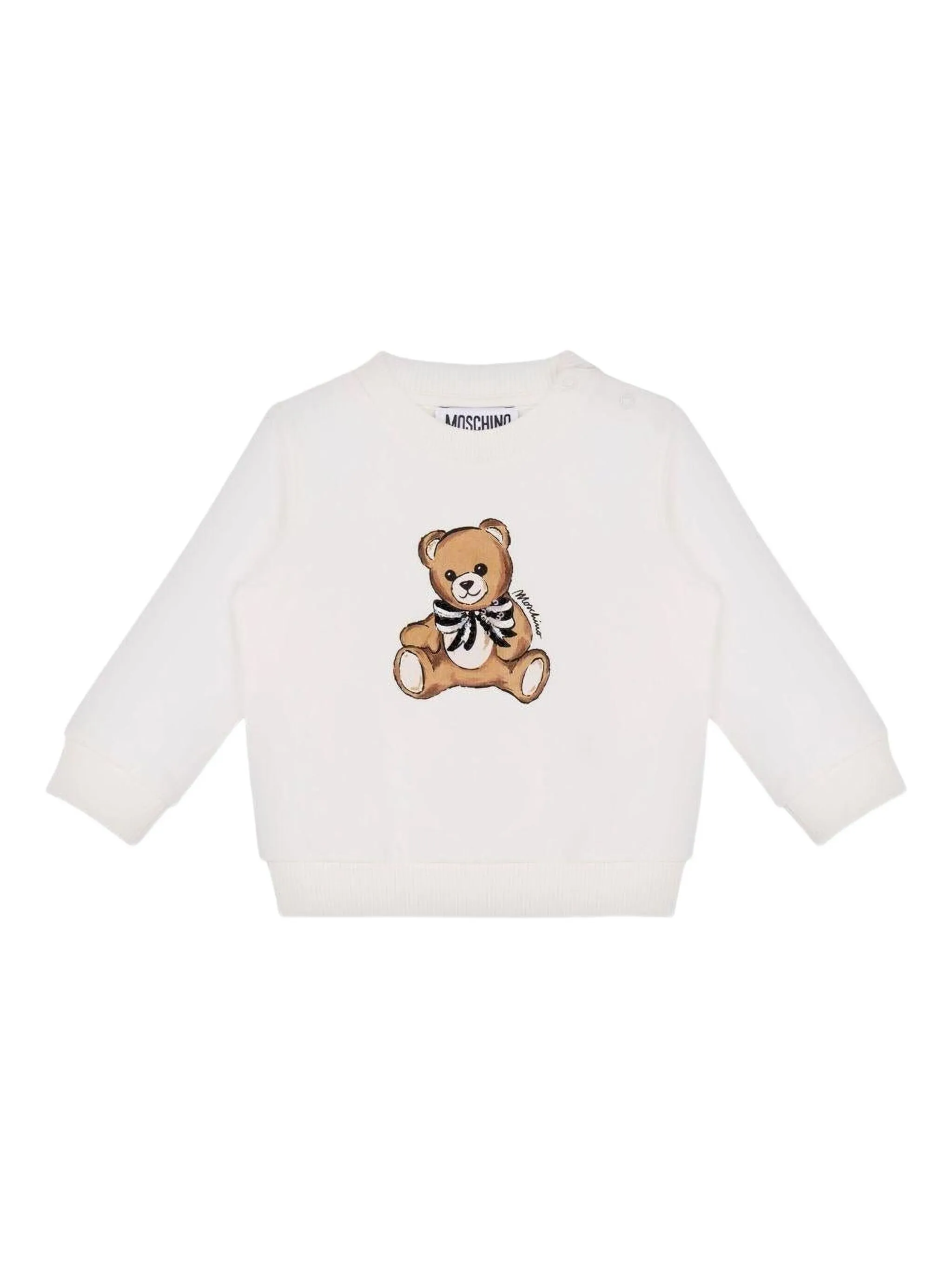 

Толстовка Teddy Bear Moschino Kids, белый