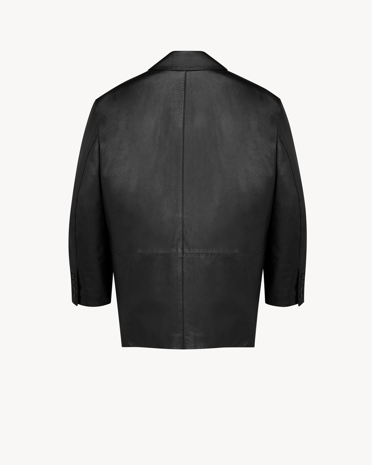 Куртка из овечьей кожи SAINT LAURENT, черный — фото 3