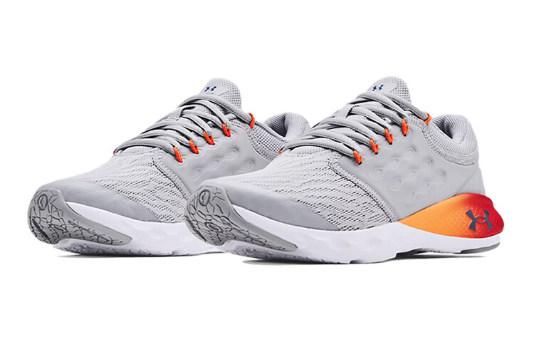 Кроссовки Charged Vantage Kids GS Low-top Серый/Оранжевый/Красный Under Armour — фото 3
