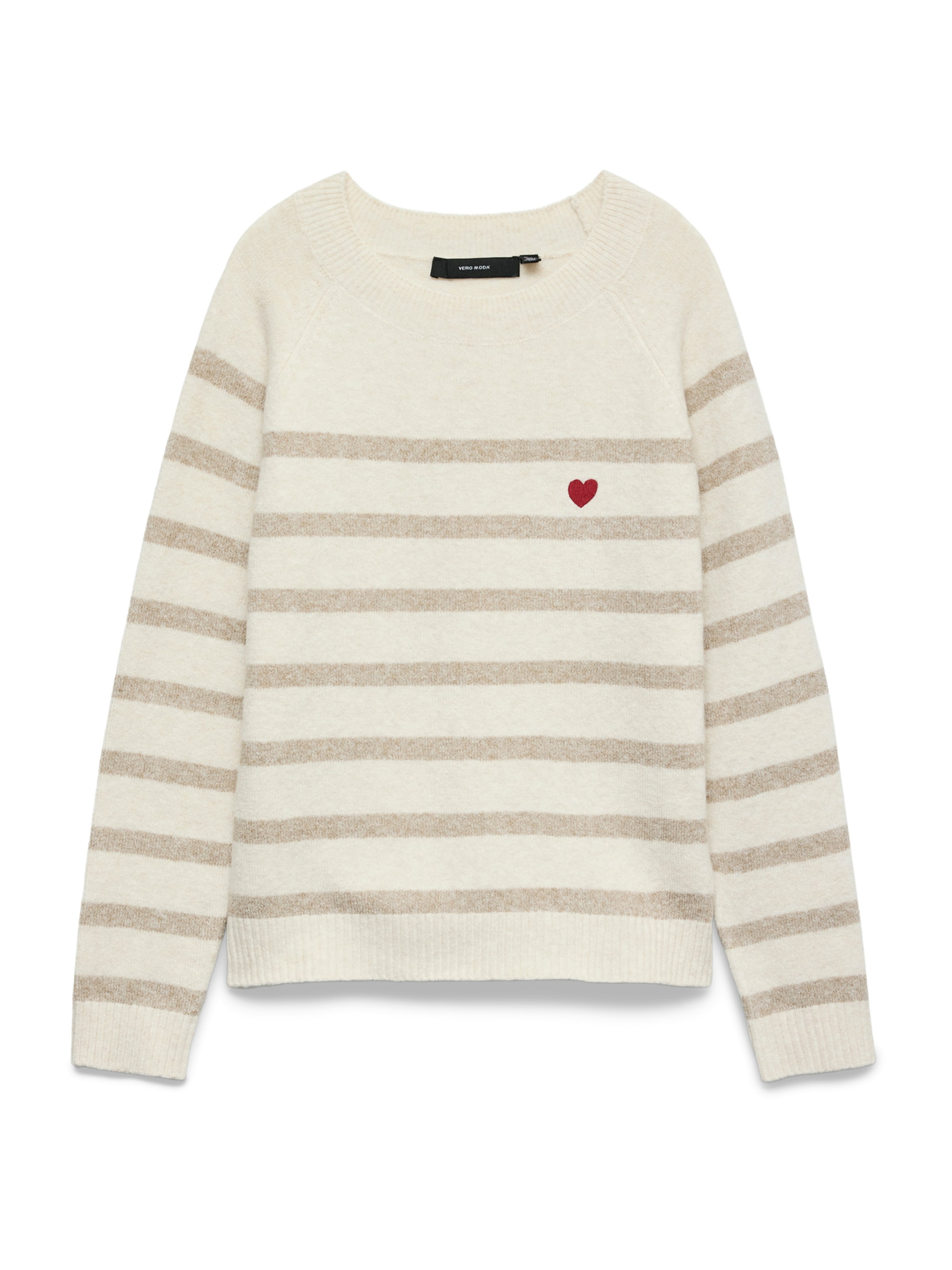 

VERO MODA Свитер 'VMDOFFY' в цвете экрю, крапчатый бежевый