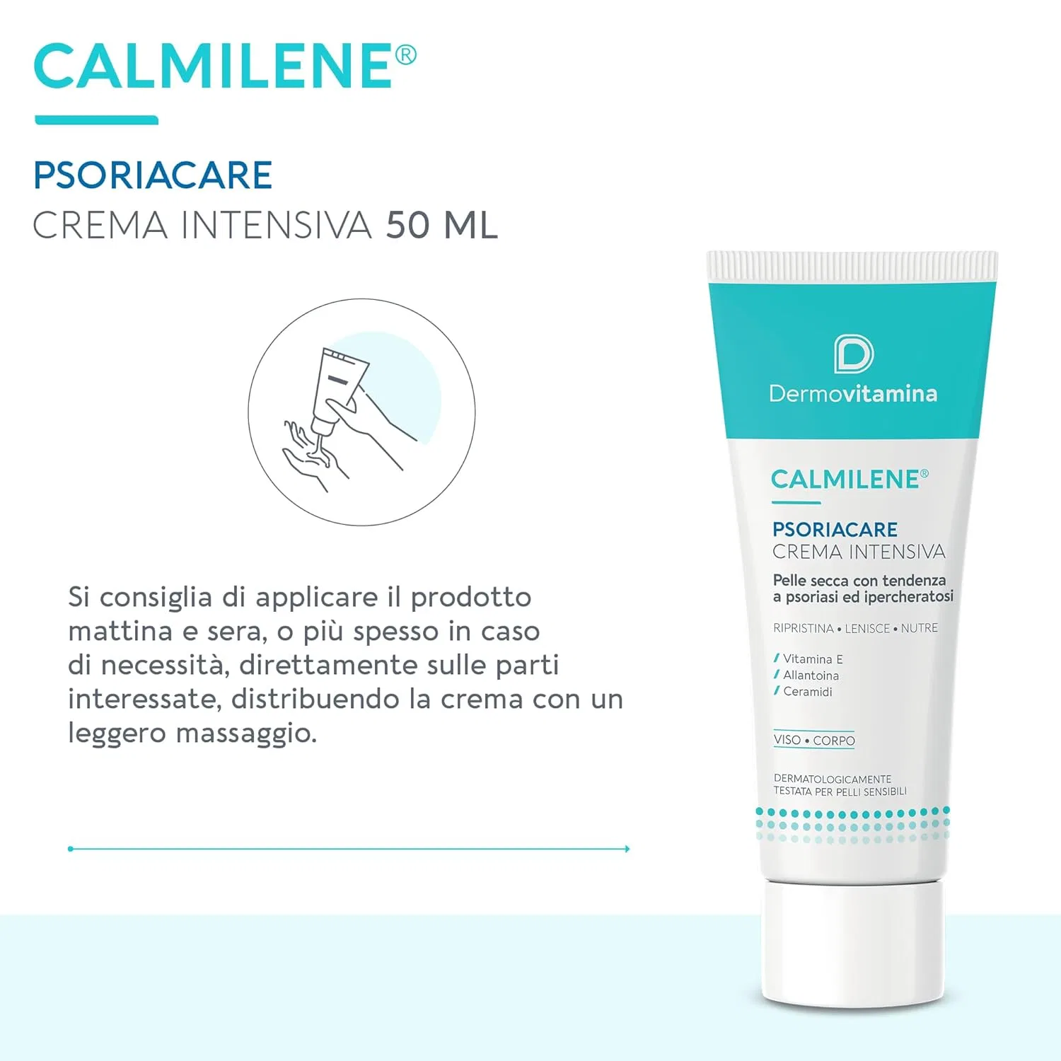 Крем для лица Dermovitamina — Для кожи «Psoriacare » от Calmilene ‎ — фото 4