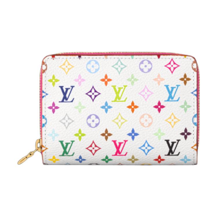 LOUIS VUITTON Кошелек X Takashi Murakami Lou белый разноцветный — фото 2