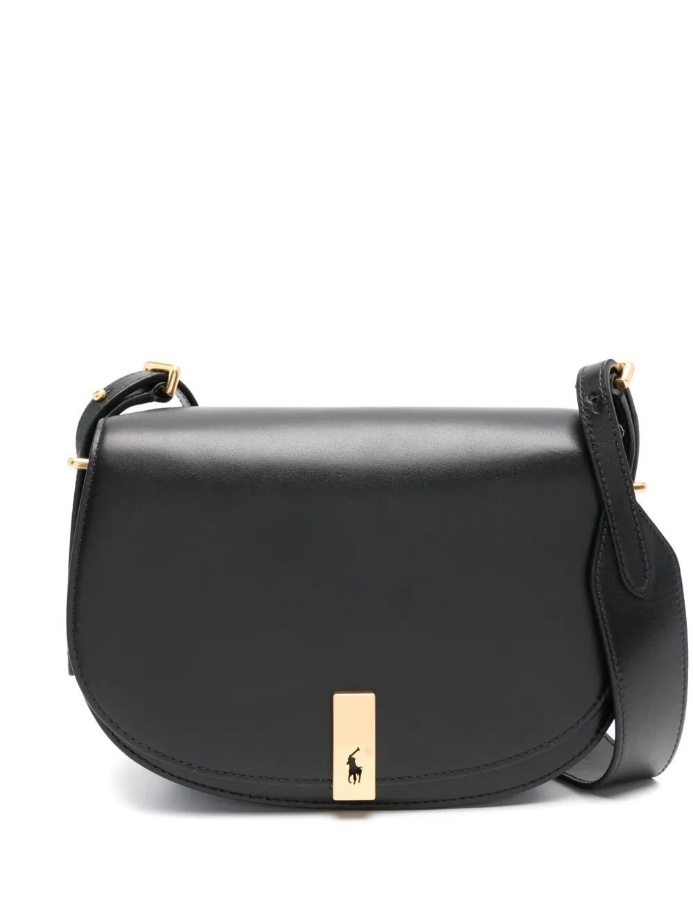 

Сумка через плечо Saddle Polo ID POLO RALPH LAUREN, черный