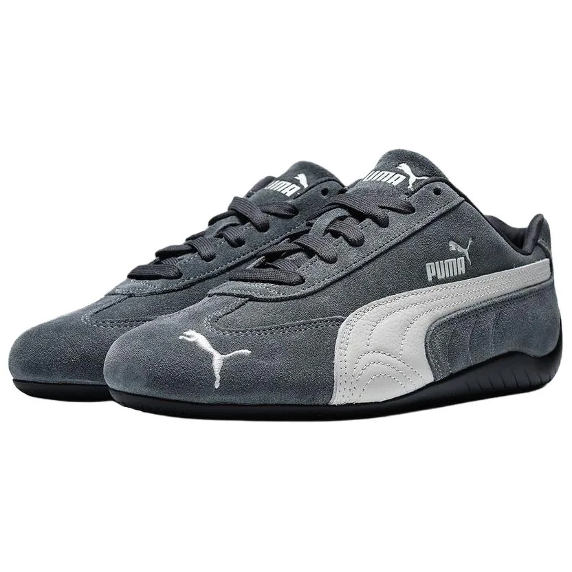 PUMA Speedcat Low top Casual Shoes Unisex Light Gray — фото 4