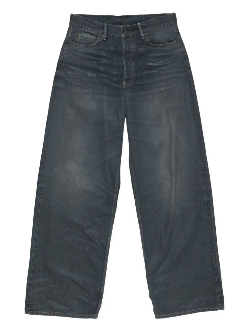 

Джинсы 1981 с нашивкой-логотипом Acne Studios, черный