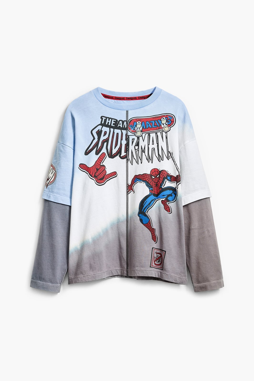 Футболка с изображением Человека-паука Desigual, Multi/9019 — фото 4