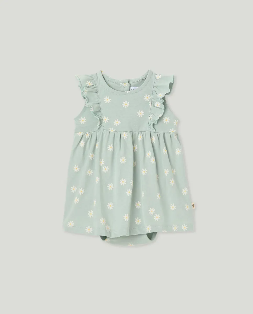 

Платье без рукавов для девочки Baby El Corte Inglés, зеленый