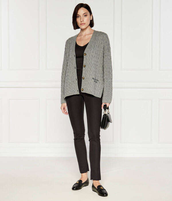Кардиган шерстяной Tommy Hilfiger Regular Fit, серый — фото 2