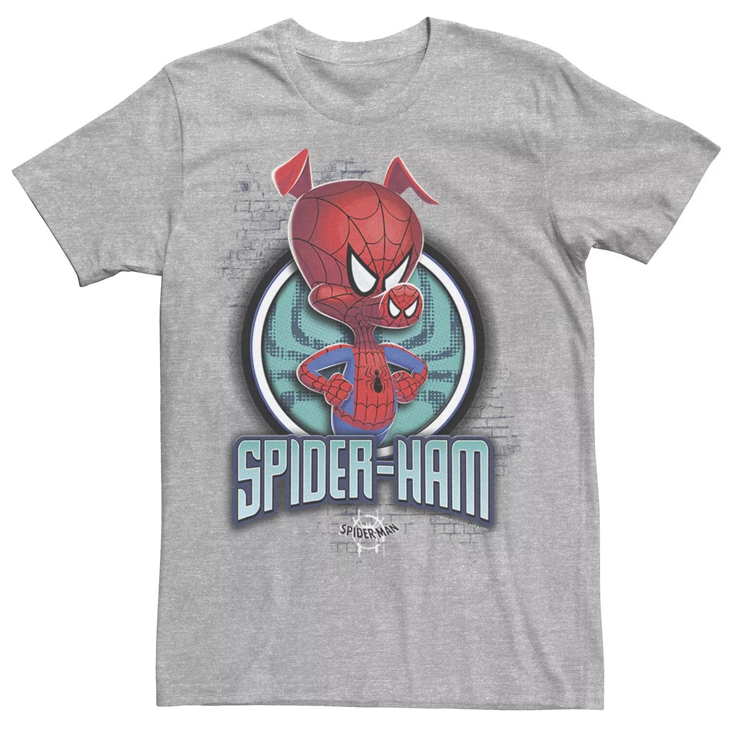 

Мужская футболка с рисунком Spiderverse Spider-Ham Pose Marvel