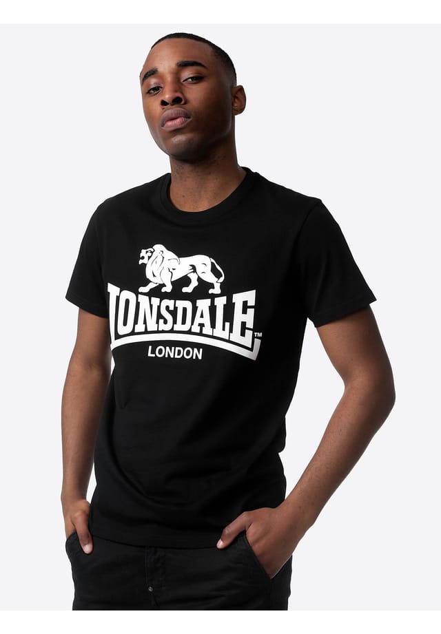 

Футболка стандартного кроя двойная упаковка kelso Lonsdale, мультиколор