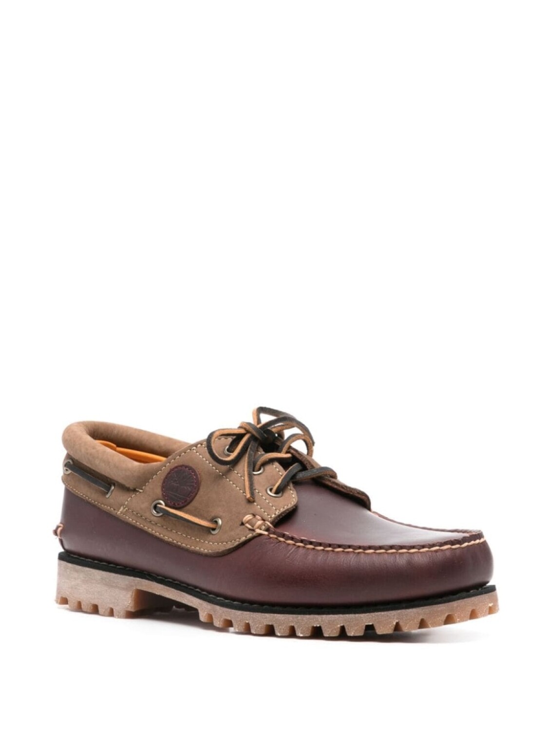 Мужские ботинки Timberland Authentic со шнуровкой спереди, коричневый — фото 2